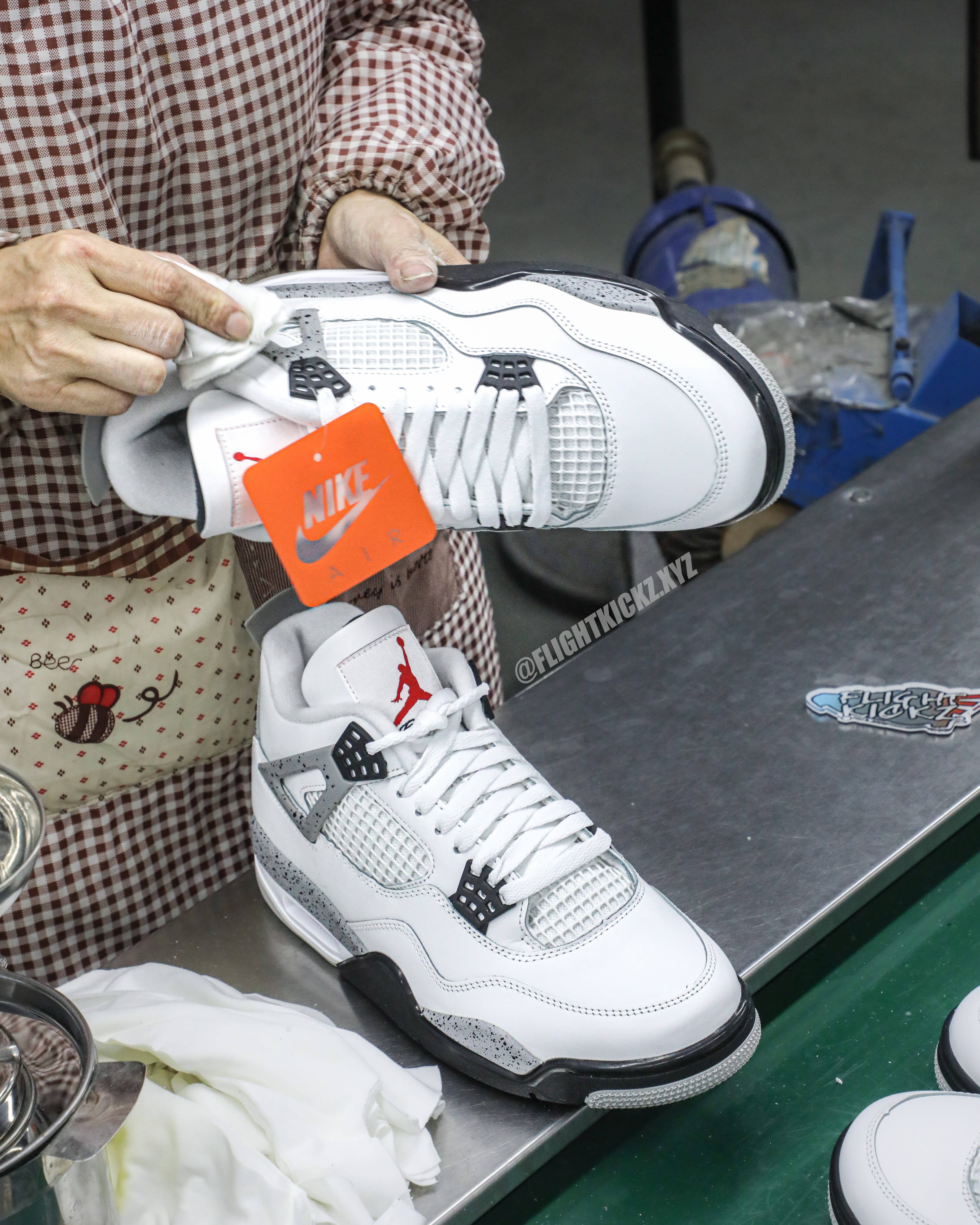 Air Jordan 4 Retro OG ‘White Cement’ 2025 (Ln5 A1)