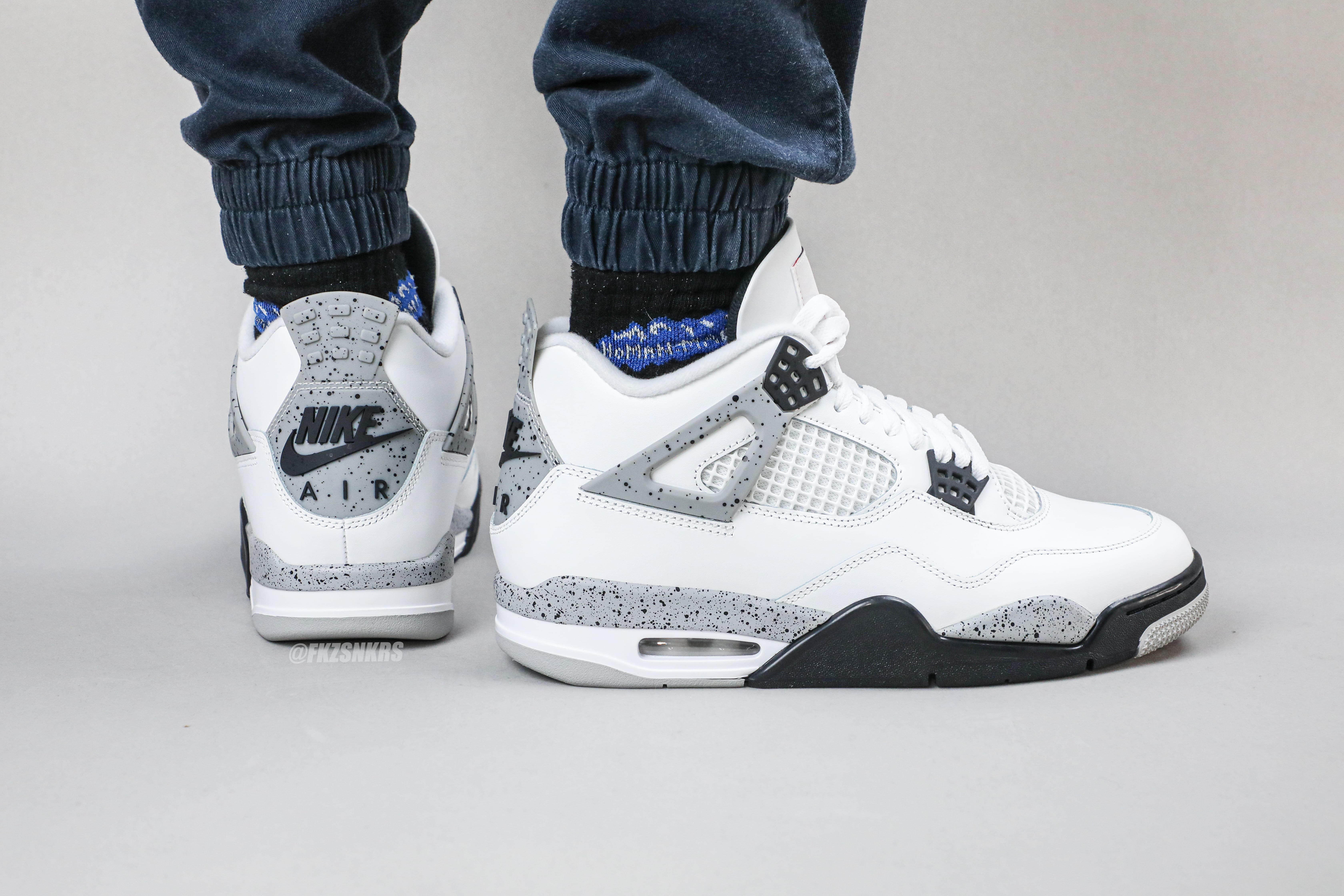 Air Jordan 4 Retro OG ‘White Cement’ 2025 (Ln5 A1)