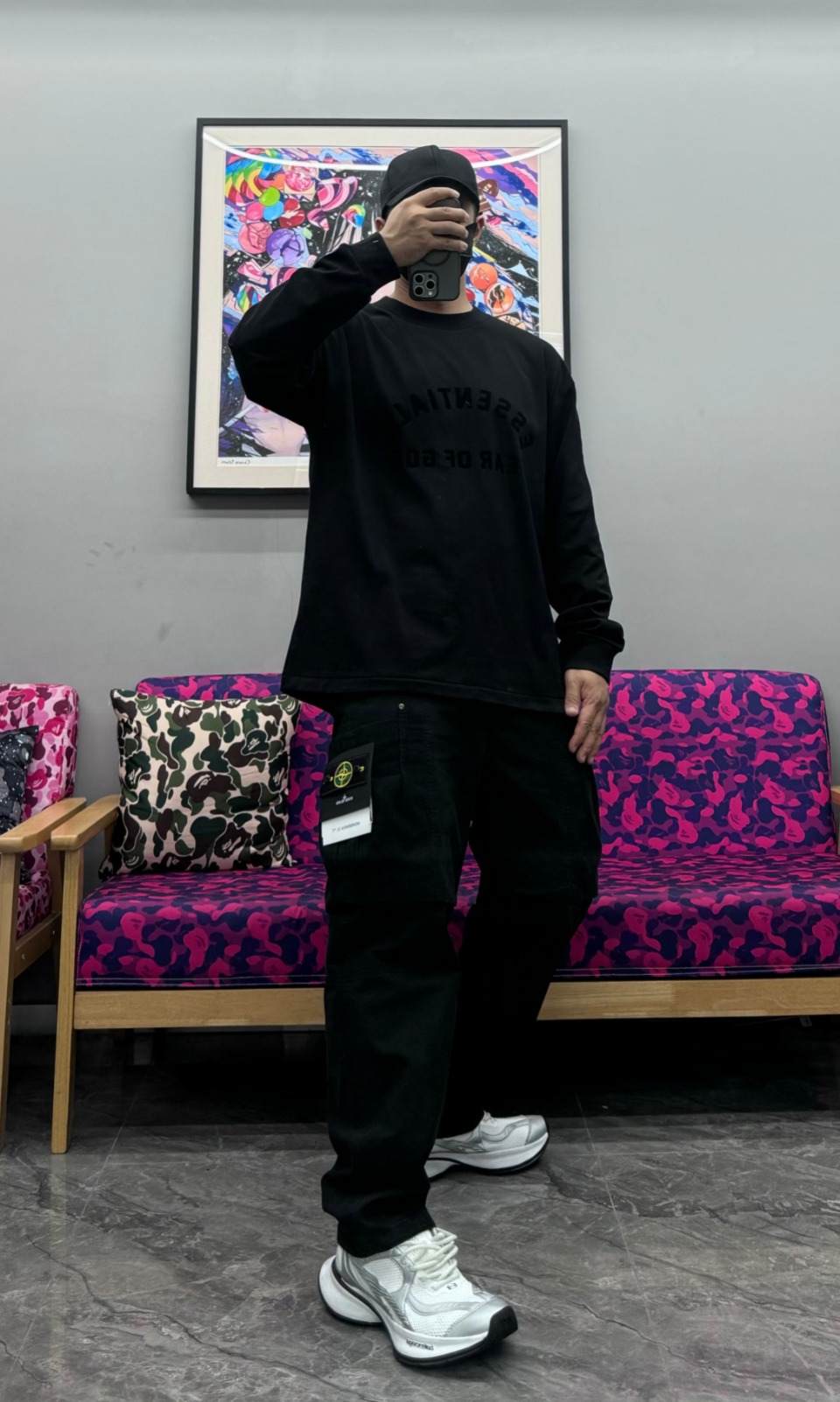 Stone Island Relaxed Fit Cargo Pants