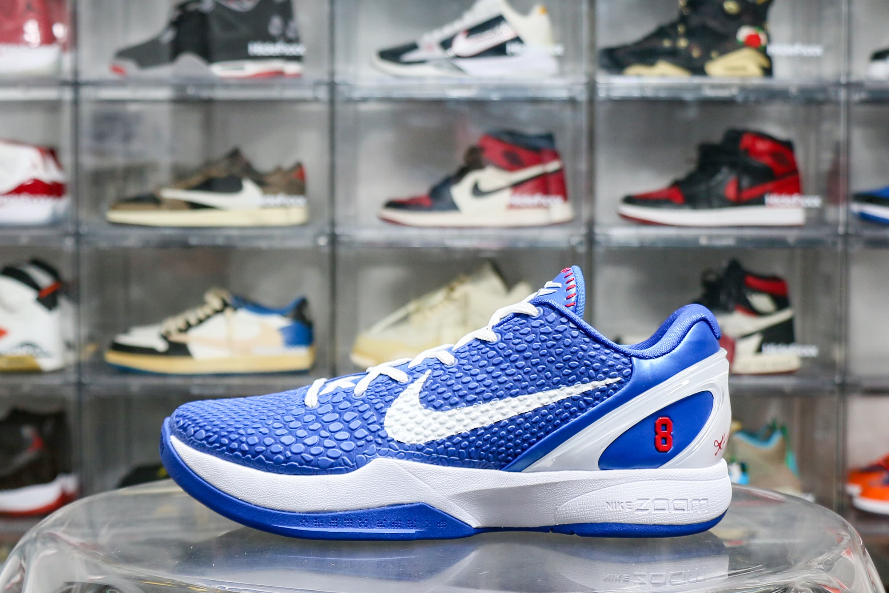 Zoom Kobe 6 Protro Dodgers White Heel PE 2025 (A1 Batch)