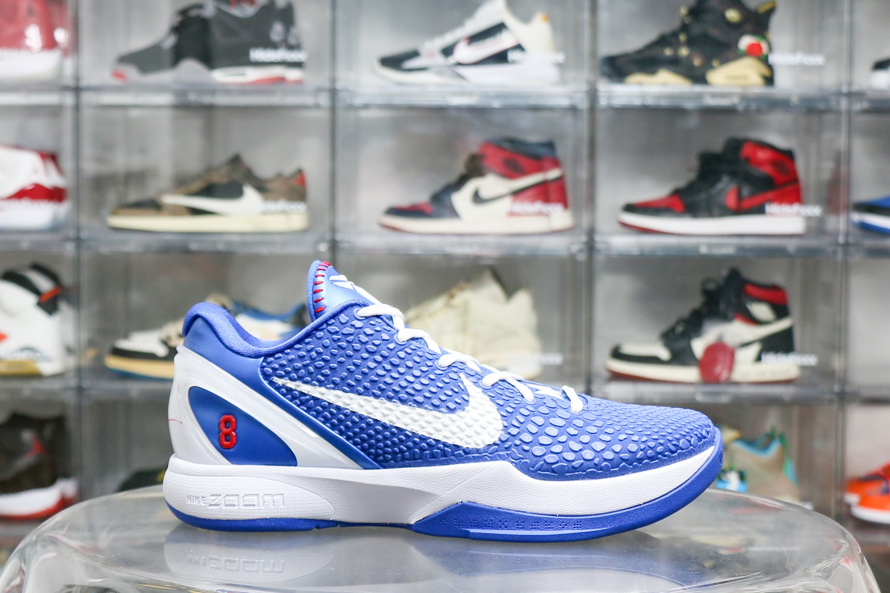 Zoom Kobe 6 Protro Dodgers White Heel PE 2025 (A1 Batch)