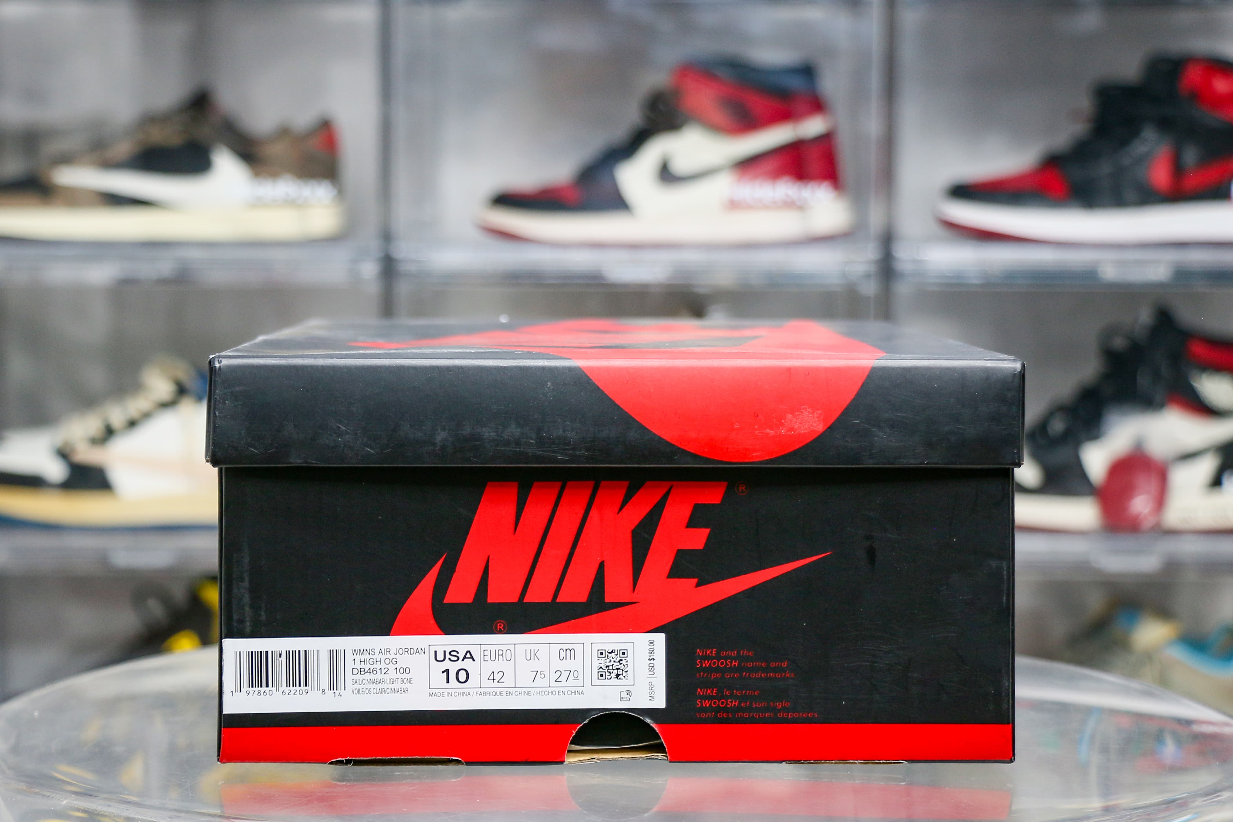 Jordan 1 Retro High Rare Air Sail Cinnabar 2025 (Women’s)