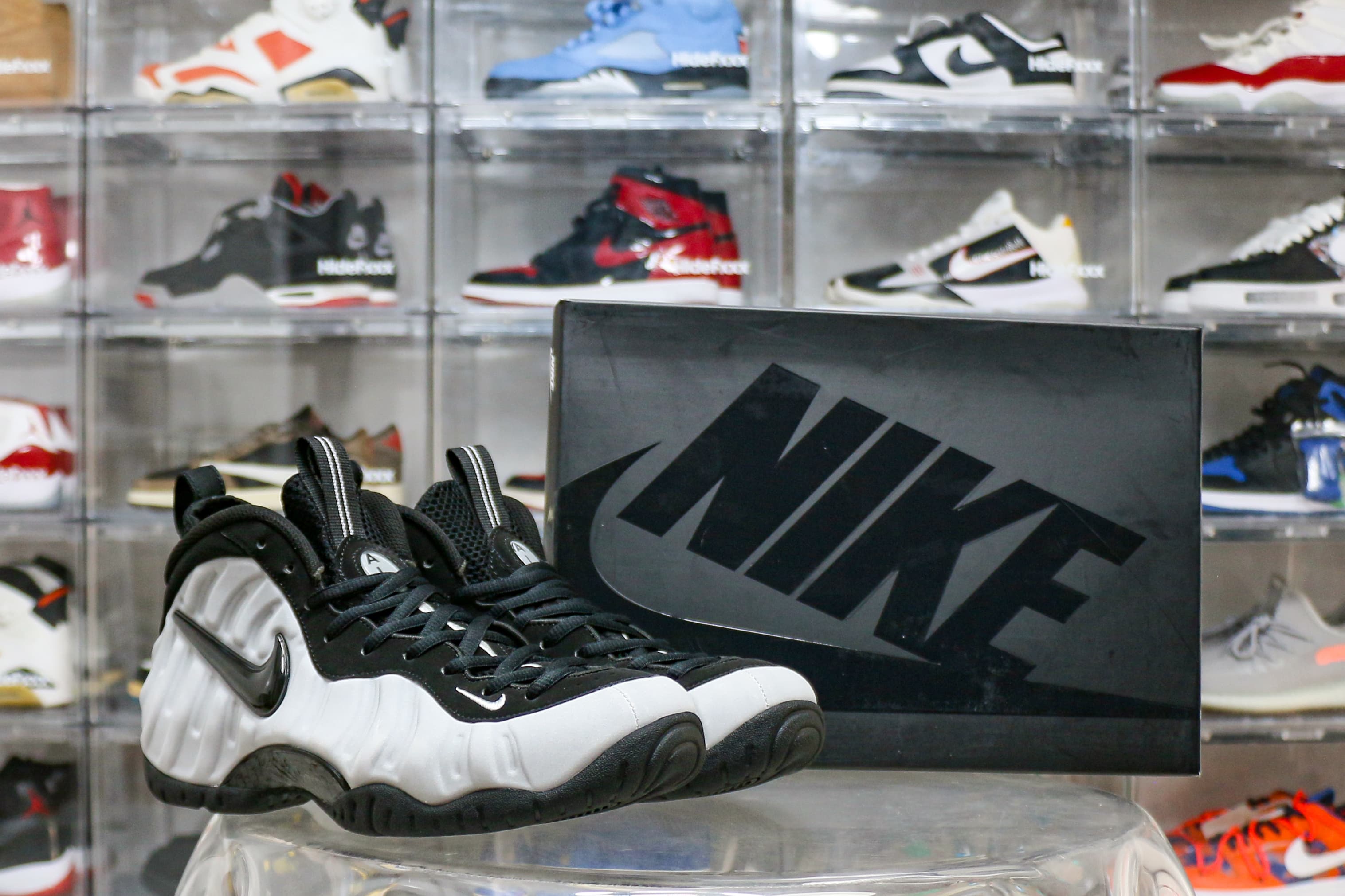 Air Foamposite Pro Wolf Grey