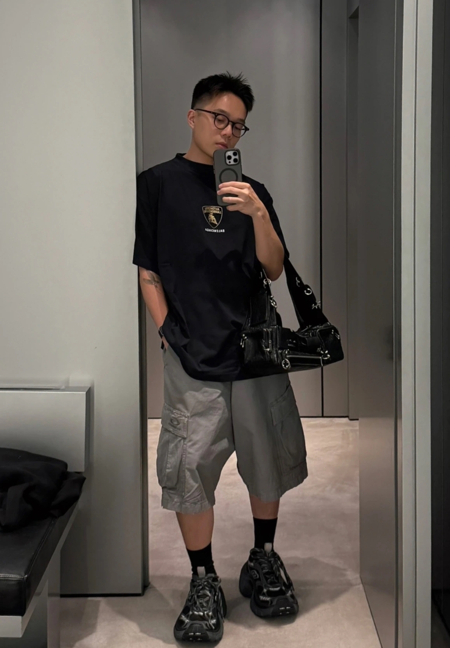 Balanciag@ Loop Vintage Shorts