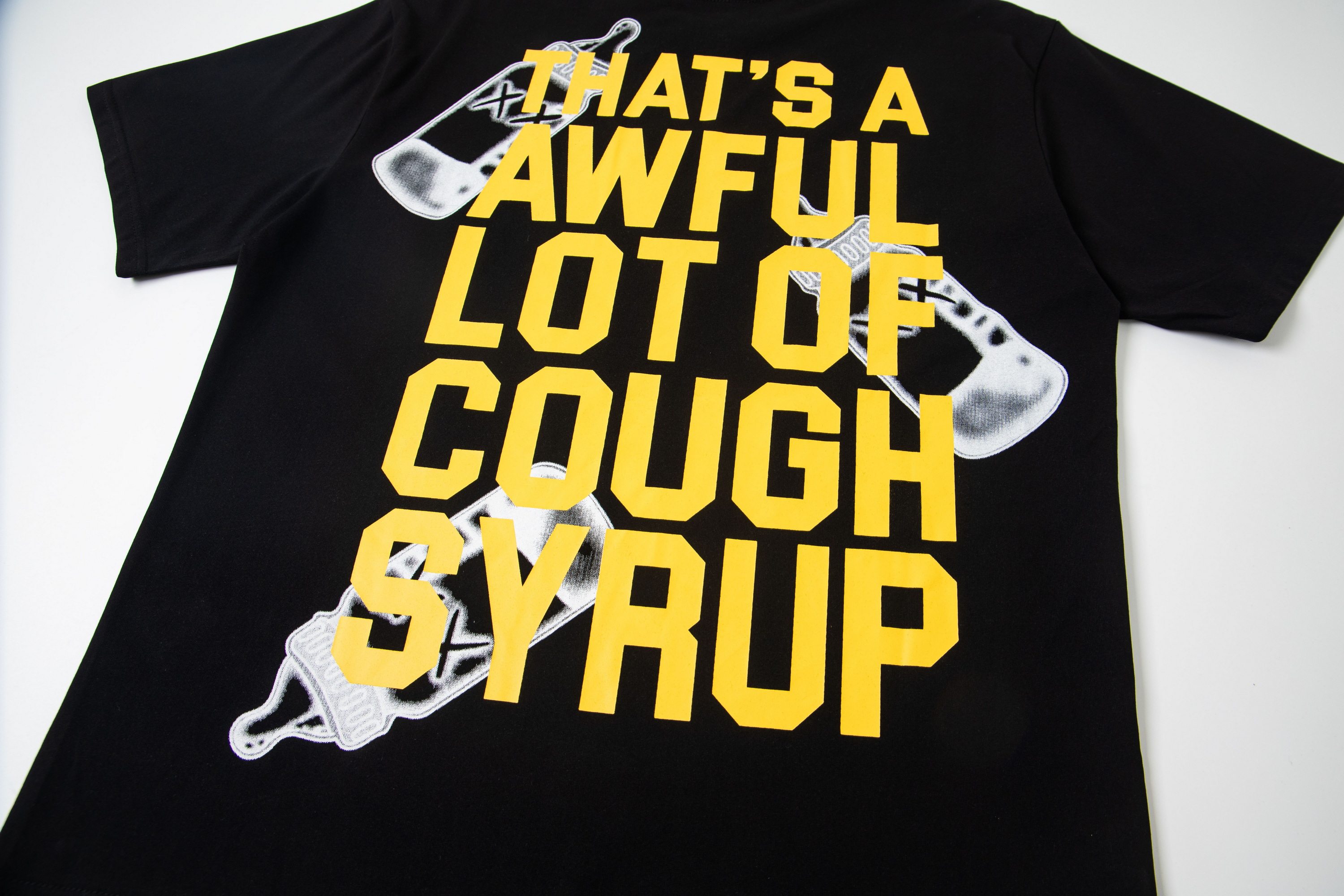 THAT’S A AWFUL LOT OF COUGH SYRUP Baby Bottle Tee