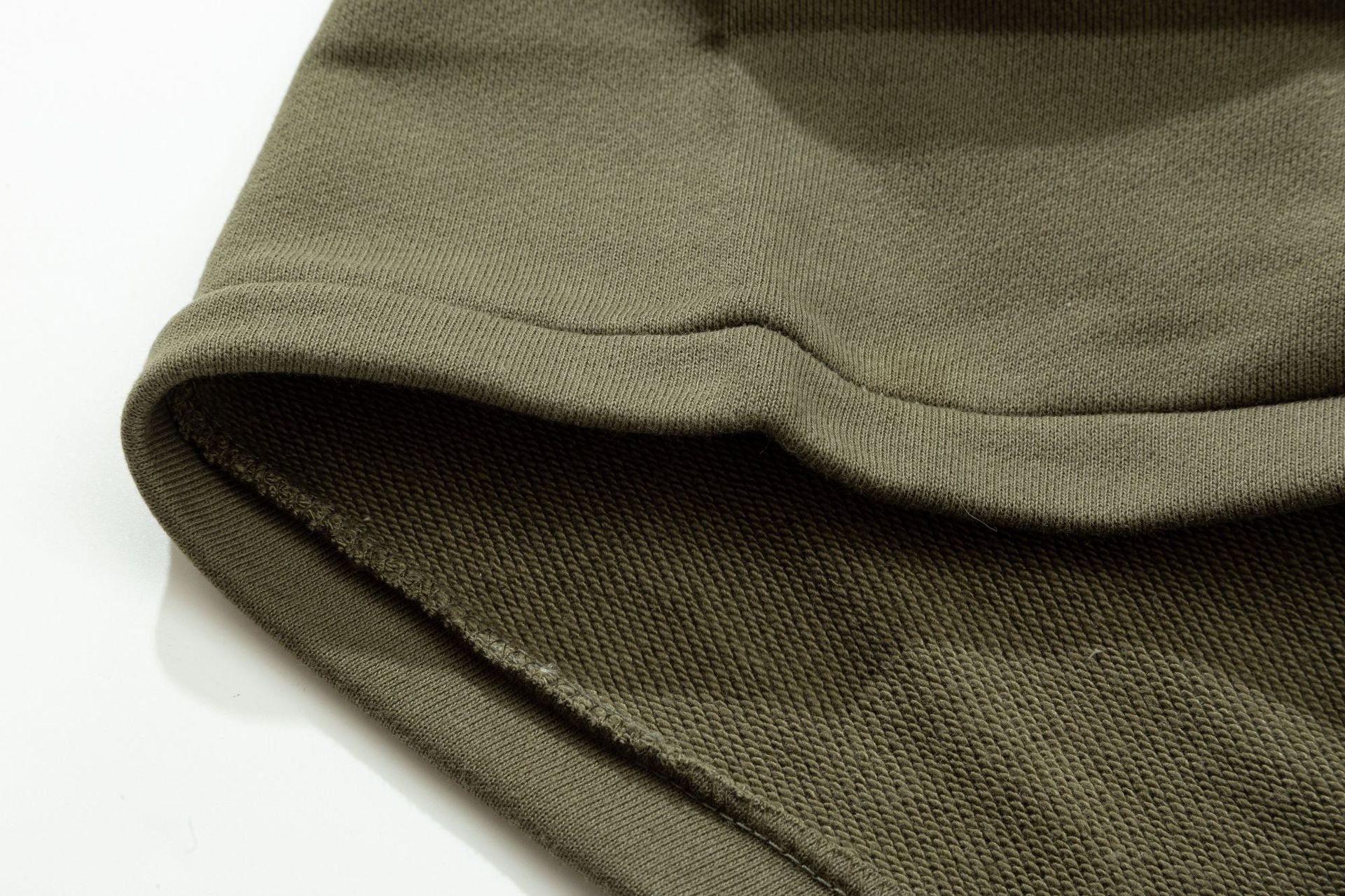 FOG Essentials 2025 Flocked Arch Letter Casual Loose Shorts